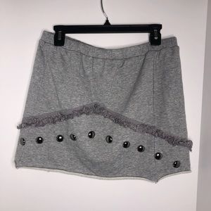 Girls skirt with silver decor